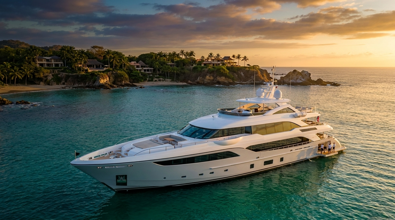 Private yacht charter off Punta Mita on Banderas Bay